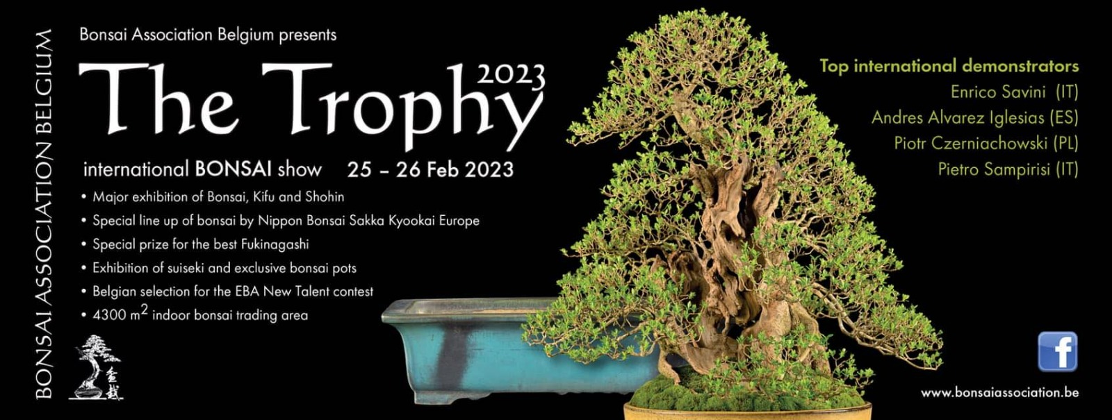 Nero Bonsai al “The Trophy” 2023