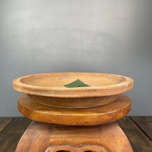Vaso Rotondo Nanban Fatto a Mano Arancio/Marrone
