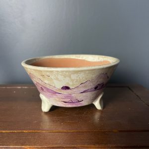 Vaso Smaltato "Tramonto Viola"