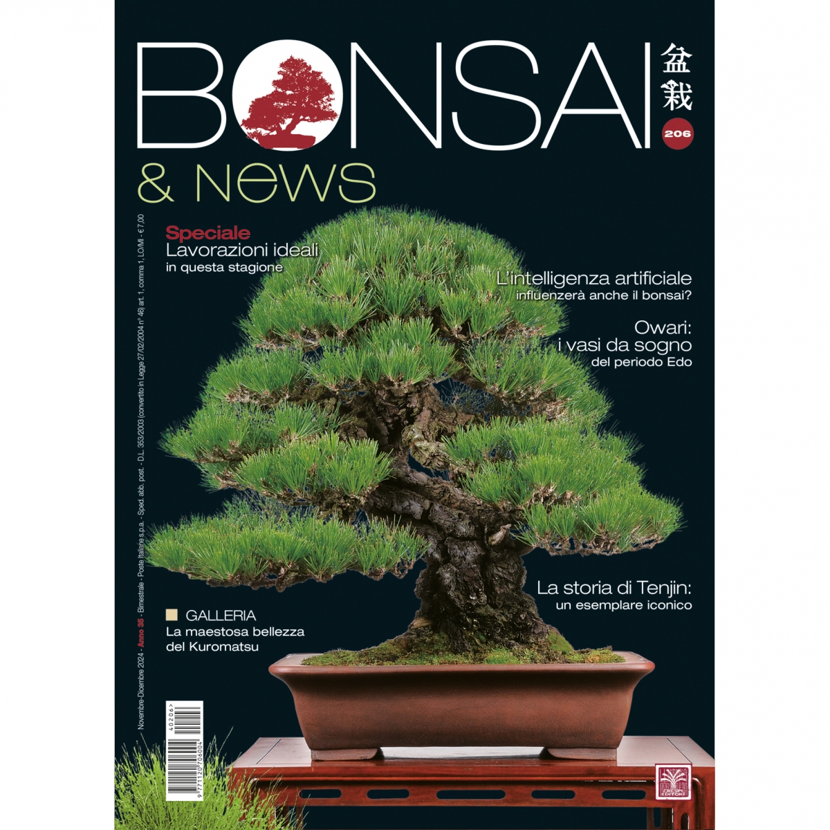 Bonsai & News 206 Novembre-Dicembre 2024